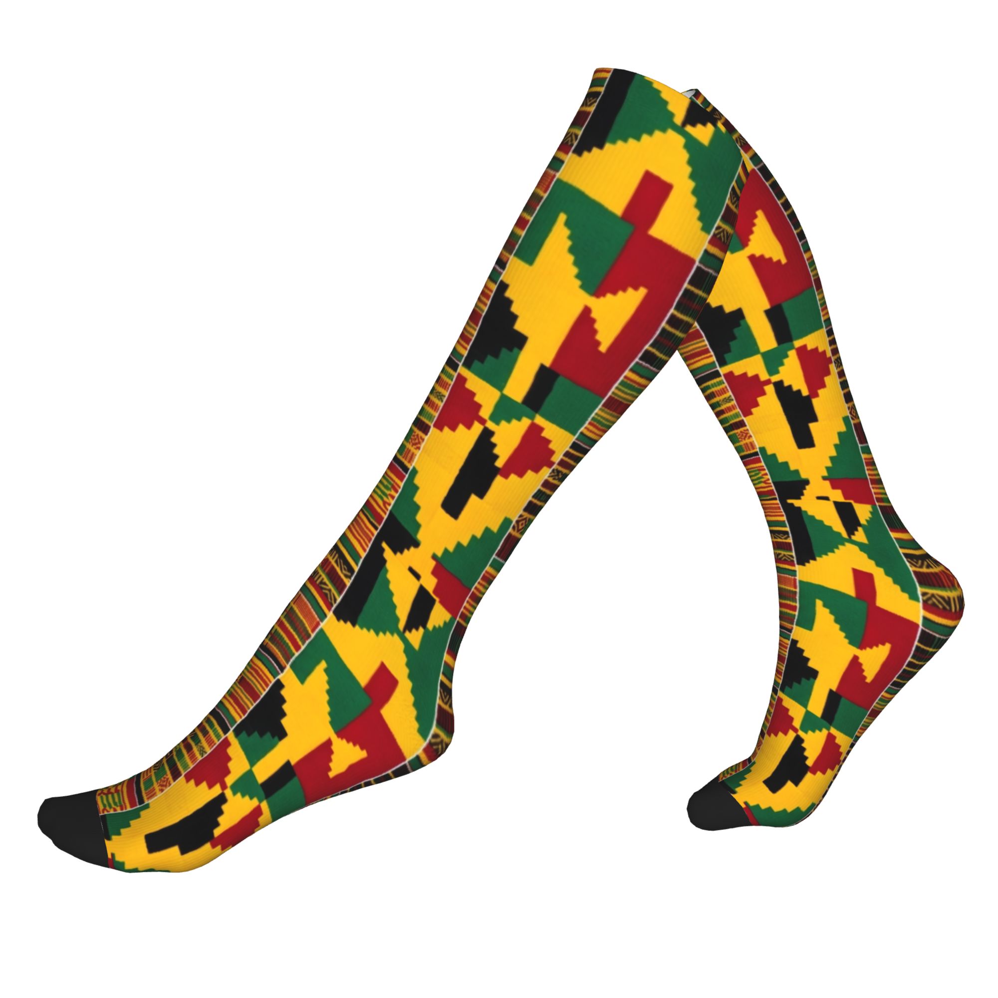 African Ankara Print - Ethnic Tribal Ankara African Zig Zag