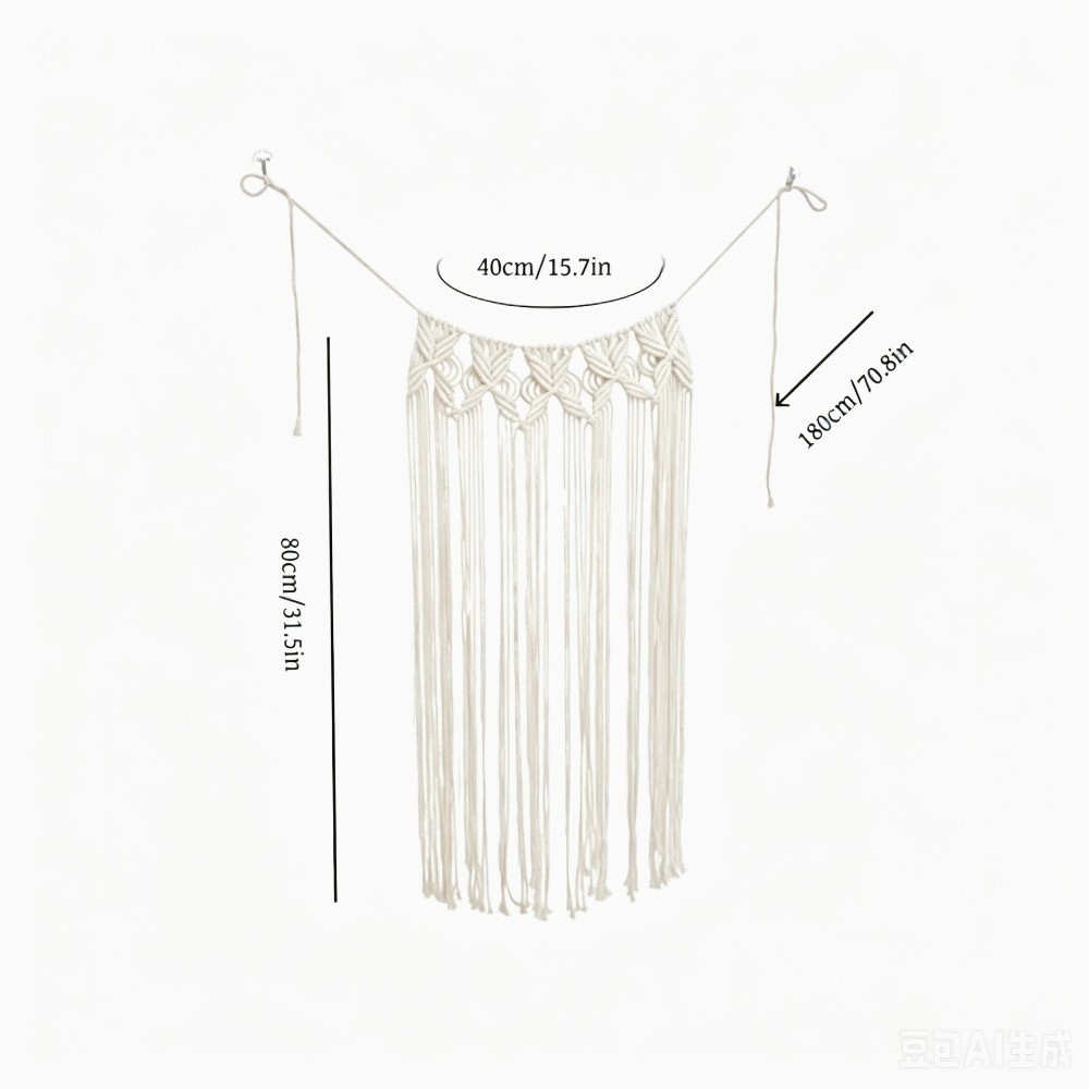 Ethnic Fashion Designer - Fashion Bohemian Netted Fringe Waistband Decorative