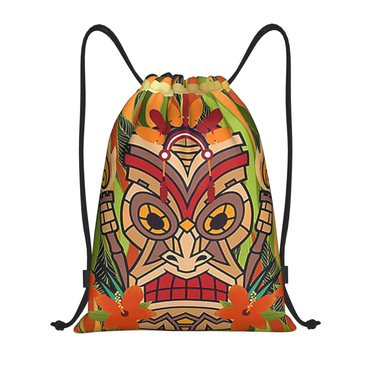 Ethnic Fashion Book - Ethnic Totems Of Indians Tiki Backpacks