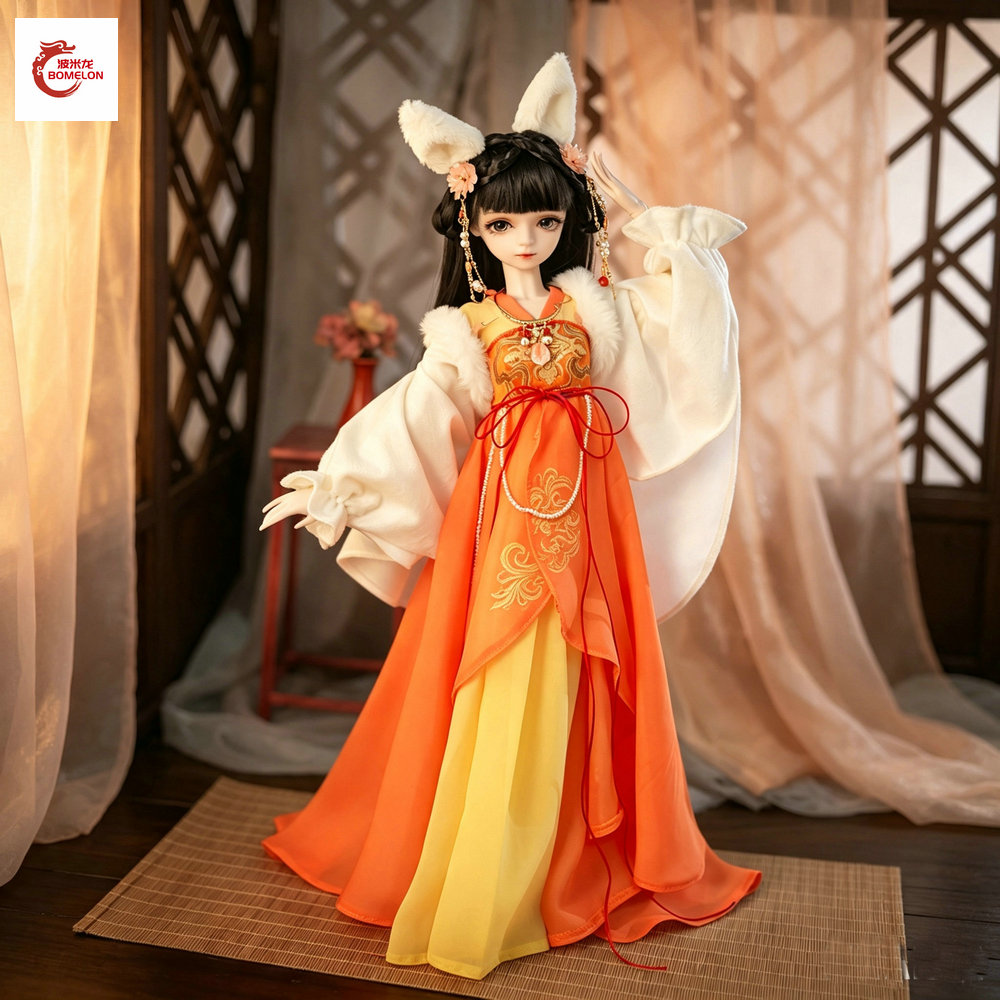 Ethnic Fashion Girls - Handmade 1/3 BJD Dolls Full Set