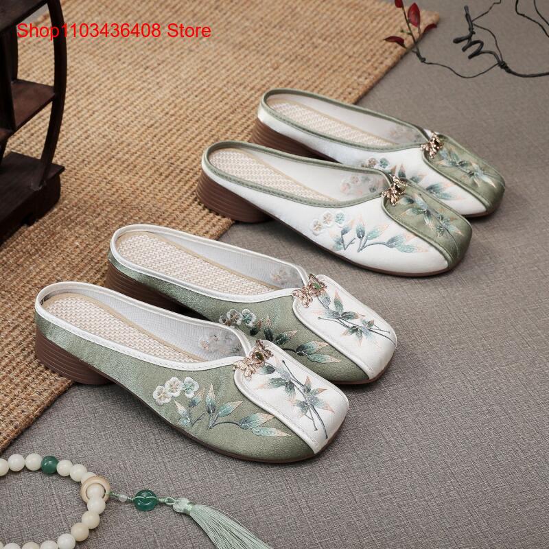New Embroidered Slippers for H - огляд і ціна Ethnic Fashion In