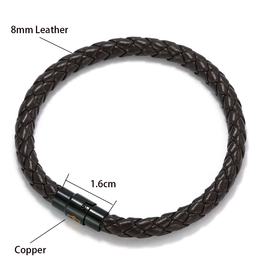 Minimalist Mens Braided Leathe - огляд і ціна Ethnic Fashion Logo