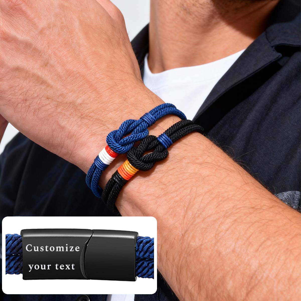 Personality Ethnic Rope Bracel - огляд і ціна Ethnic Fashion Logo