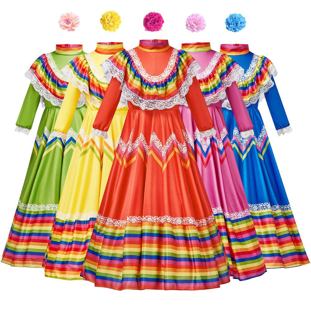 Halloween Mexican large skirt  - огляд і ціна Ethnic Outfit