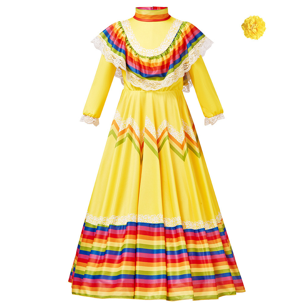 Halloween Mexican large skirt  - огляд і ціна Ethnic Outfit