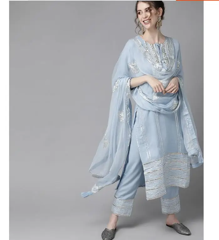 Traditional Indian Punjabi Emb - огляд і ціна Salwar Kameez Set