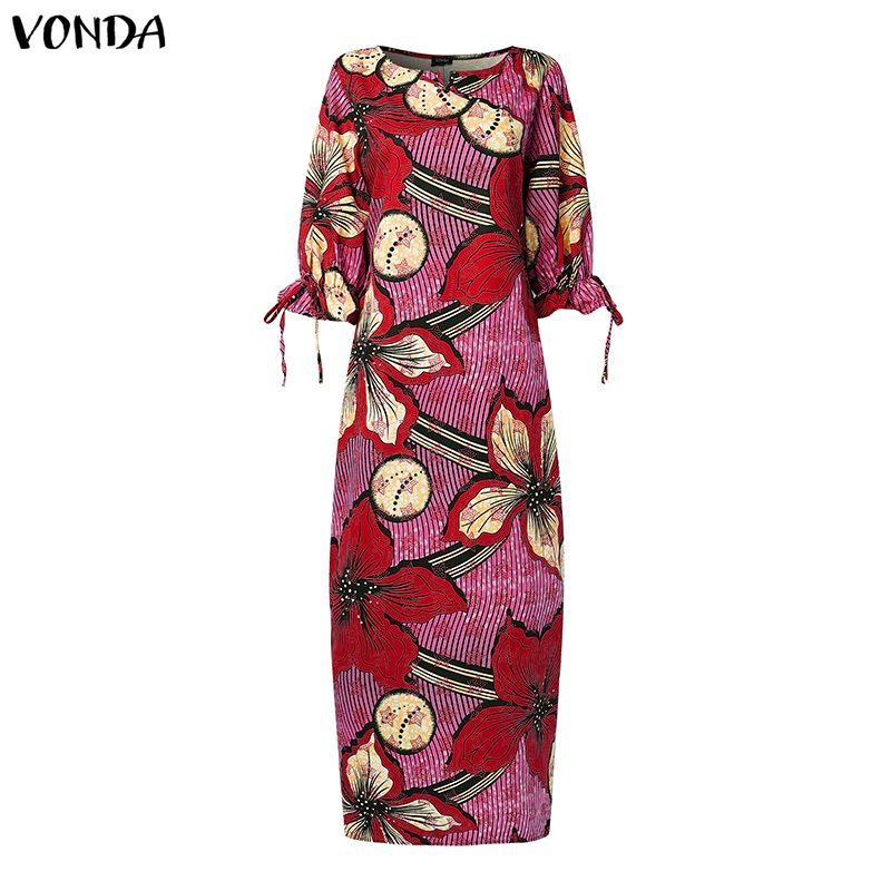 VONDA Plus Size Women Bohemian - огляд і ціна Ethnic Gown