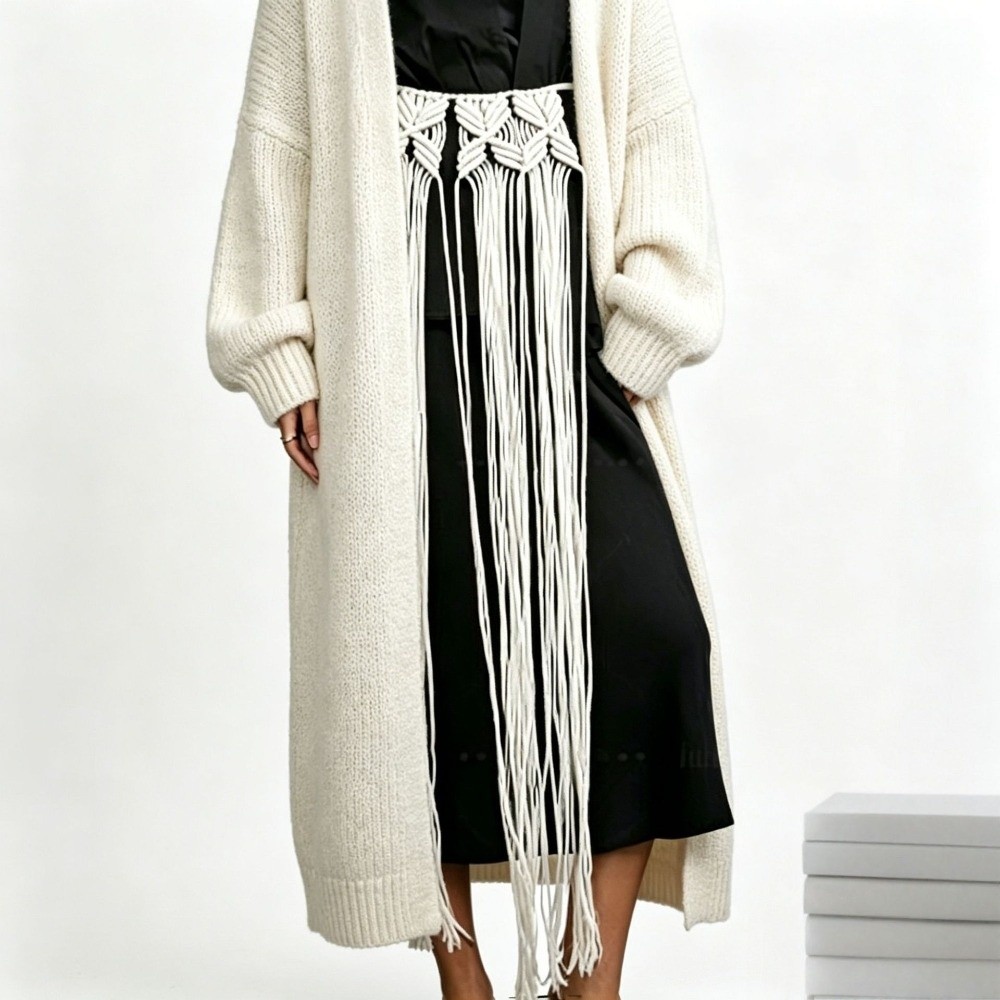 Bohemian Netted Fringe Waistba - огляд і ціна Ethnic Fashion Designer