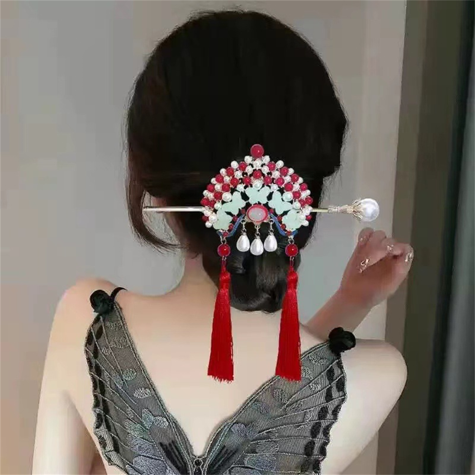 Ethnic Style Hairpin For Women - огляд і ціна Ethnic Fashion Girls