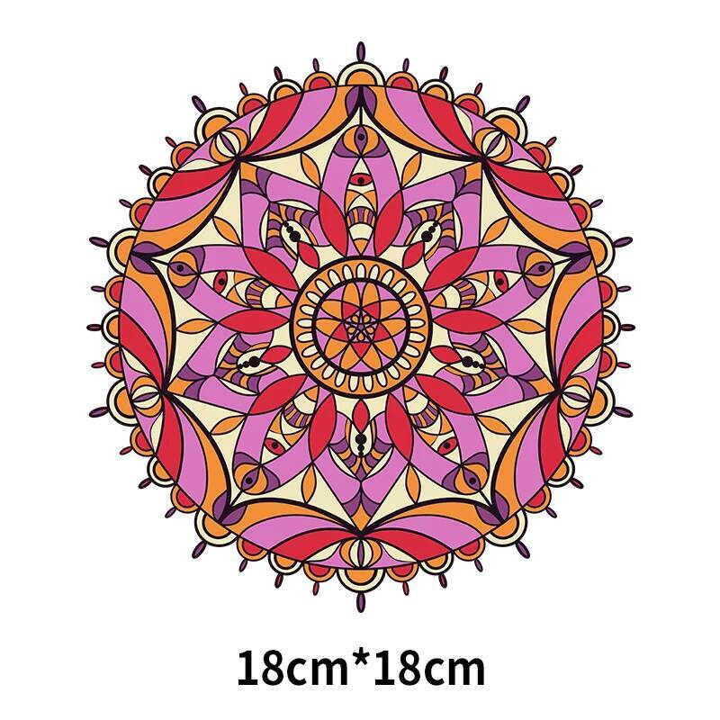 Iron On Patches Yoga Work Clot - огляд і ціна Ethnic Fashion Logo
