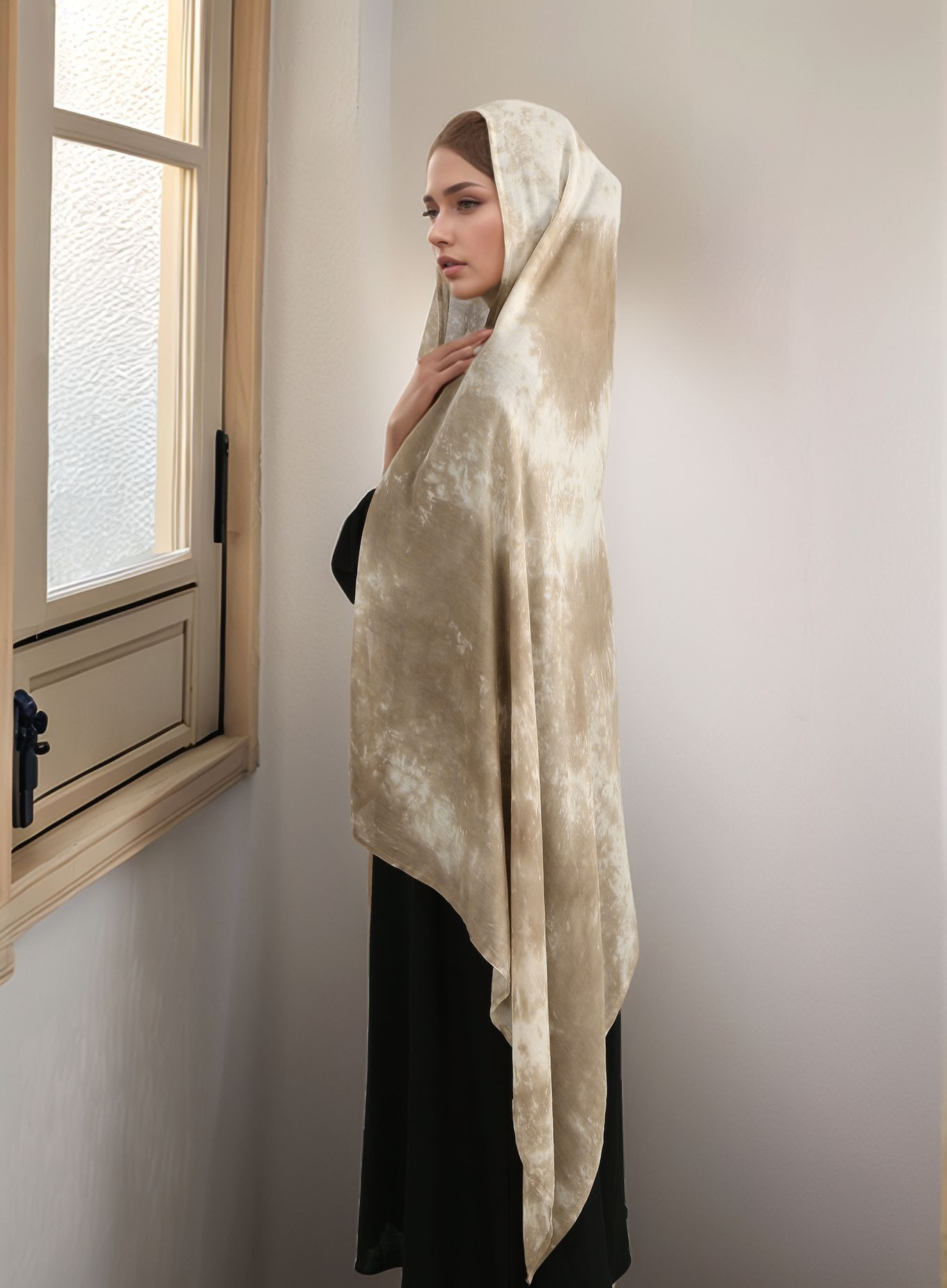 Tie-dye Rayon Cotton Hijab Sca - огляд і ціна Ethnic Fashion For Ladies