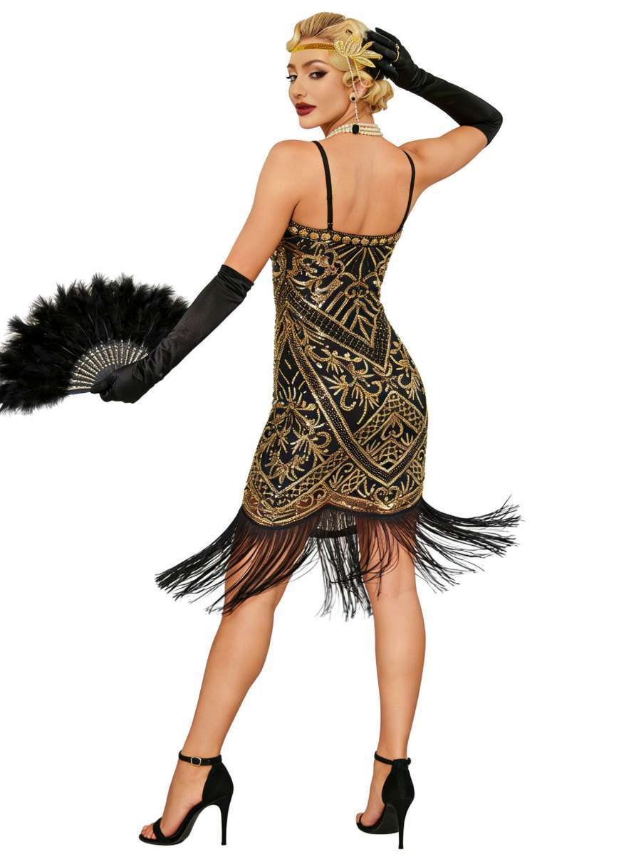 Gatsby Retro Party Dress Stage - огляд і ціна Ethnic Gown