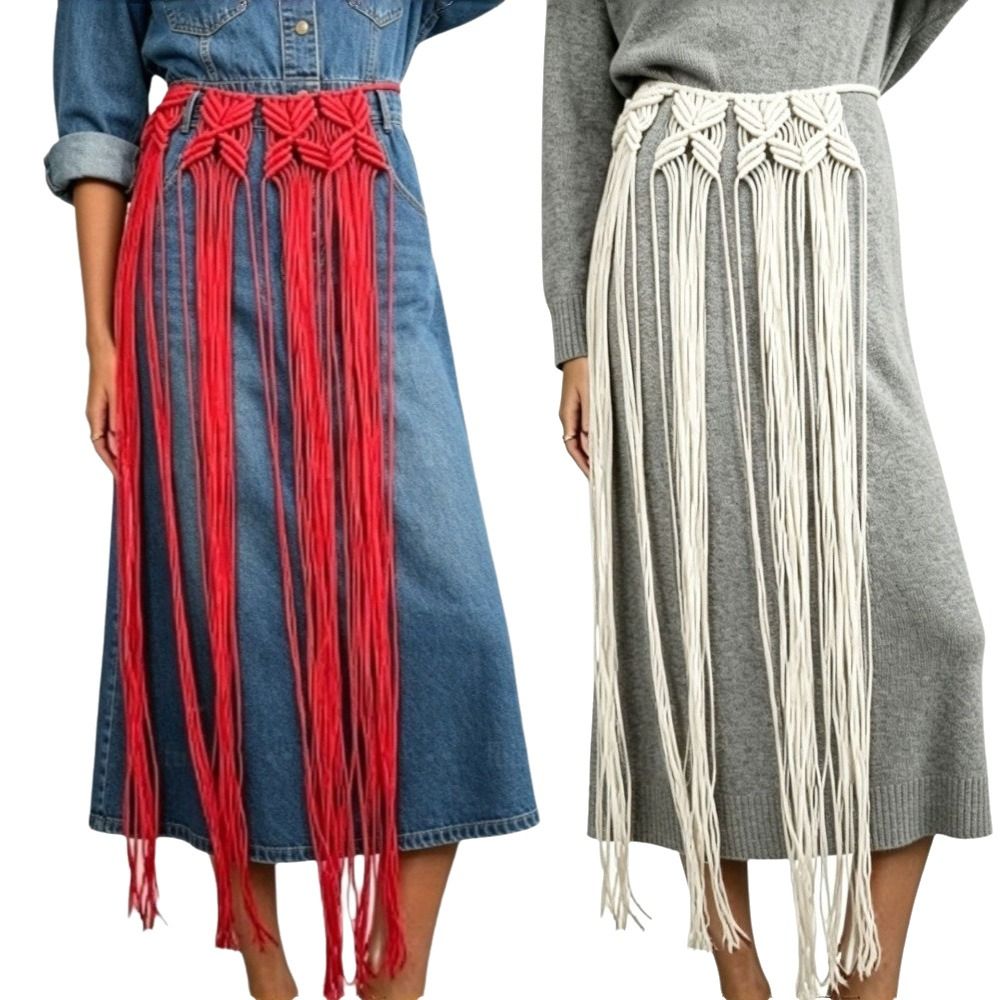 Fashion Bohemian Netted Fringe - огляд і ціна Ethnic Fashion Designer