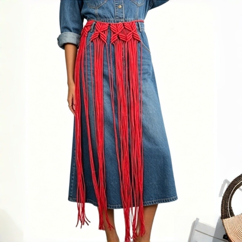 Fashion Bohemian Netted Fringe - огляд і ціна Ethnic Fashion Designer