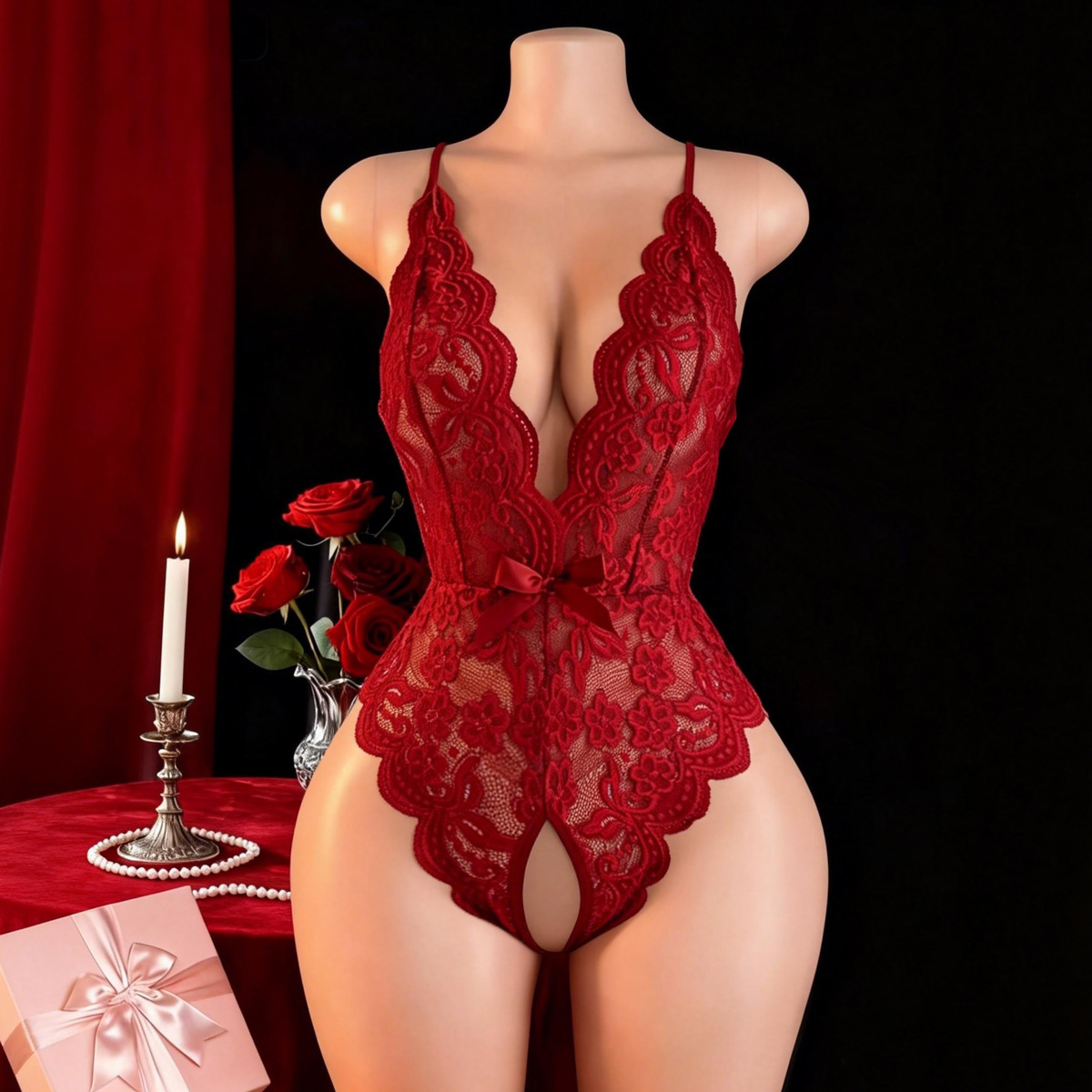 Hot Crotchless Sexy Lingerie F - огляд і ціна Ethnic Outfit