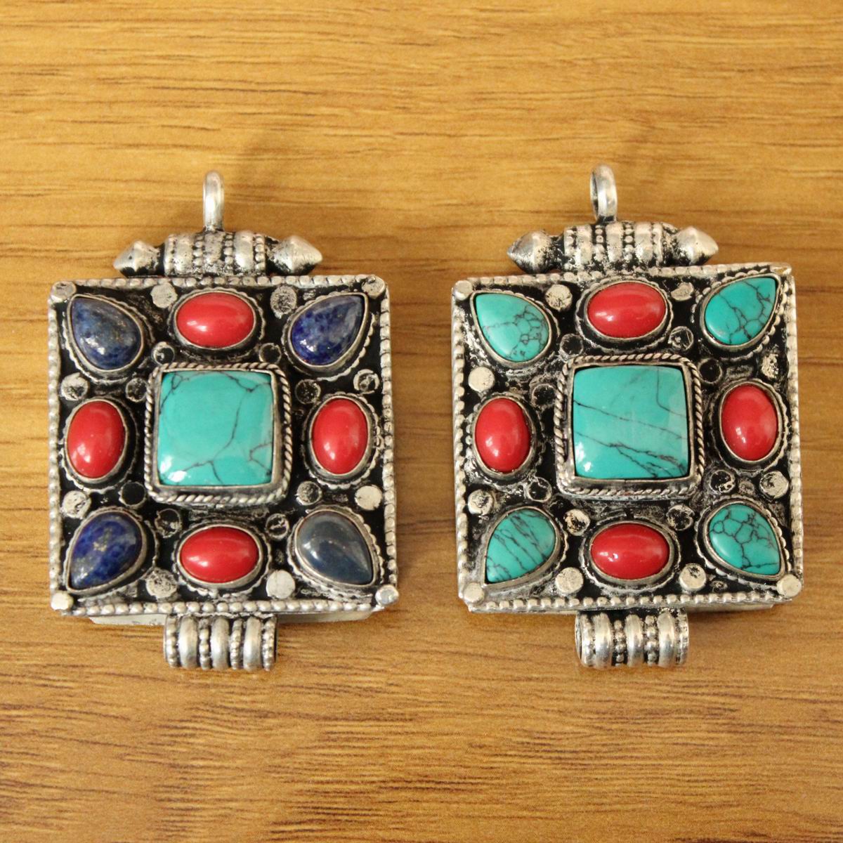 PN257 Ethnic Tibetan Silver Me - огляд і ціна Ethnic Fashion Store