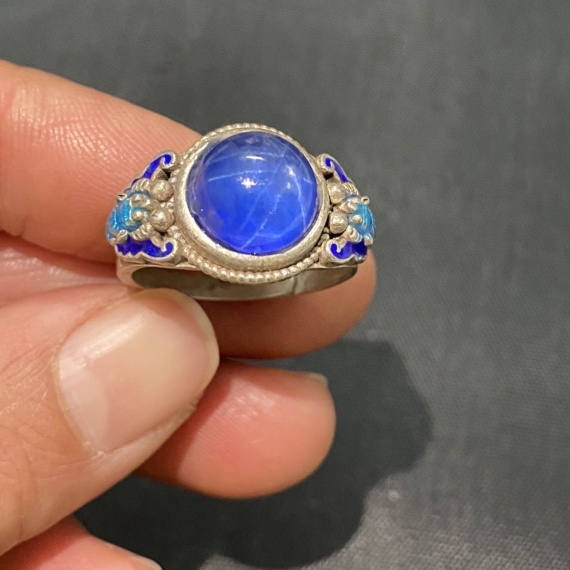 Ethnic Cloisonne Open Ring, Ex - огляд і ціна Ethnic Wear Men'S Fashion