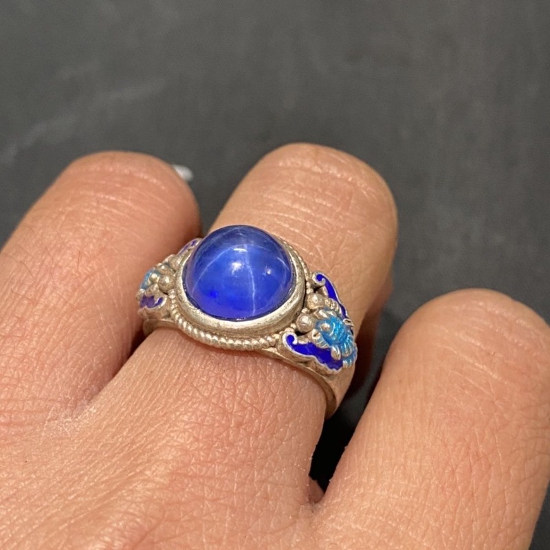 Ethnic Cloisonne Open Ring, Ex - огляд і ціна Ethnic Wear Men'S Fashion