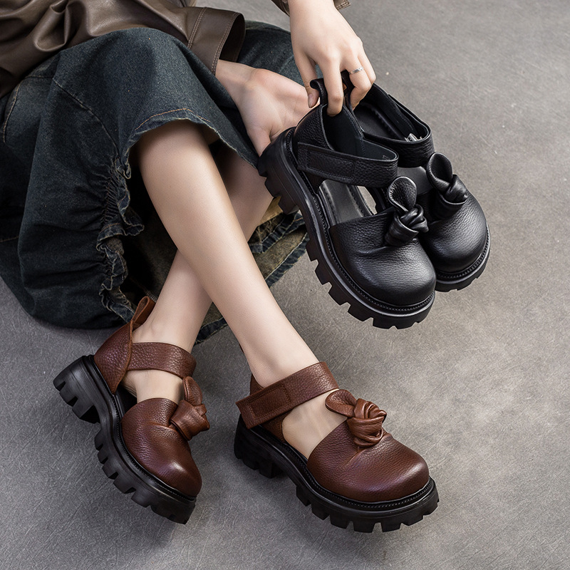 5cm Ethnic Knot Platform Wedge - огляд і ціна Ethnic Fashion In