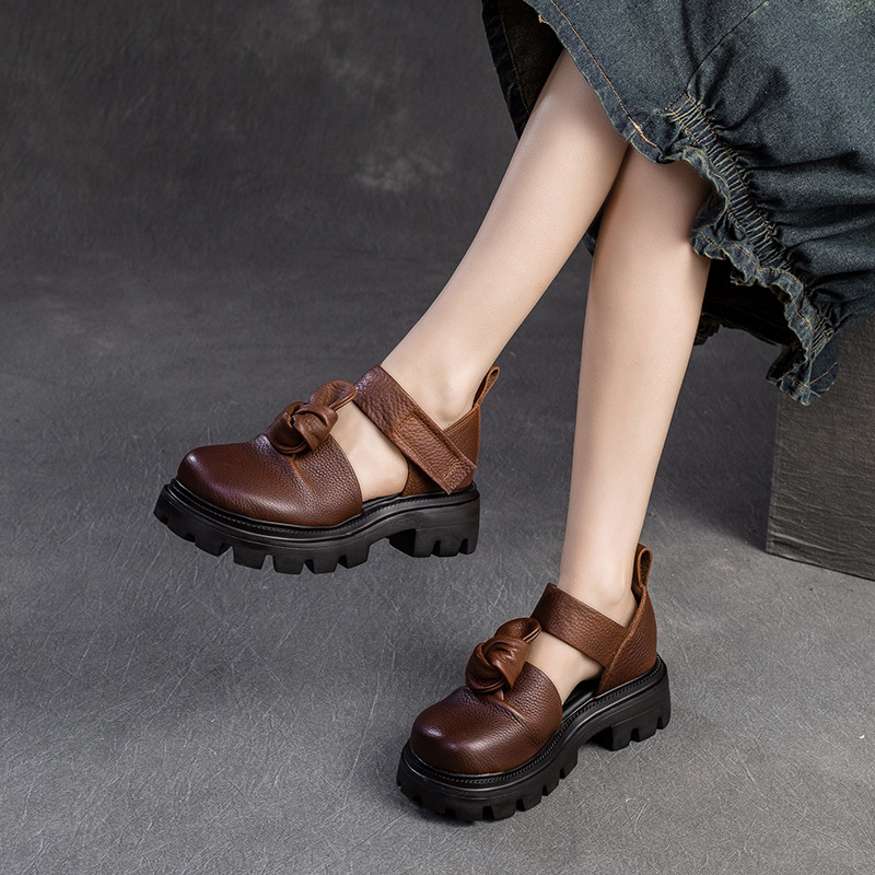 5cm Ethnic Knot Platform Wedge - огляд і ціна Ethnic Fashion In