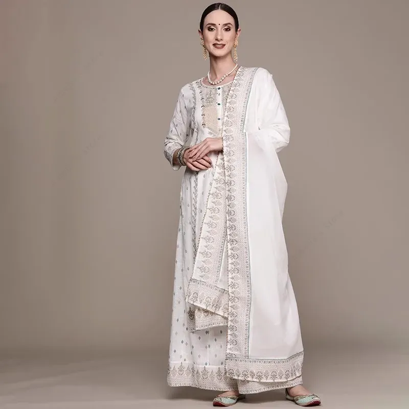 Indian Women's Punjabi Suit 3- - огляд і ціна Salwar Kameez Set