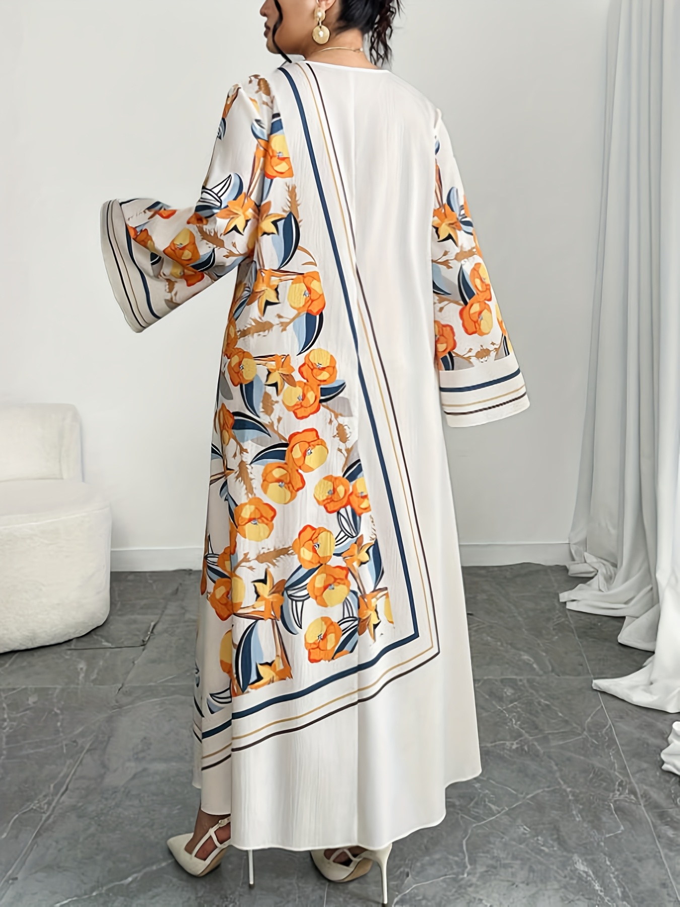 Plus Size Fashionable Women's  - огляд і ціна Ethnic Gown