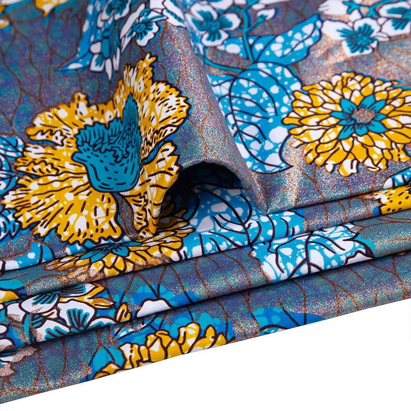 Cotton African Flash Gold Prin - огляд і ціна African Ankara Print