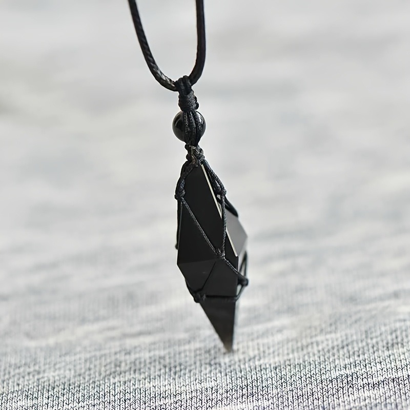 Black Obsidian Arrowhead Cryst - огляд і ціна Ethnic Wear Men'S Fashion