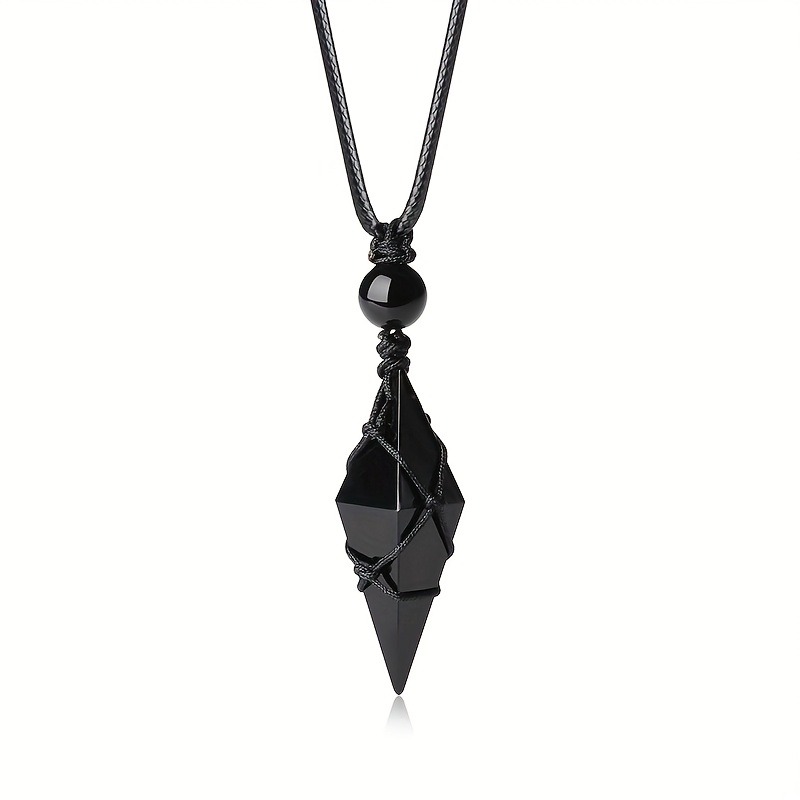 Black Obsidian Arrowhead Cryst - огляд і ціна Ethnic Wear Men'S Fashion