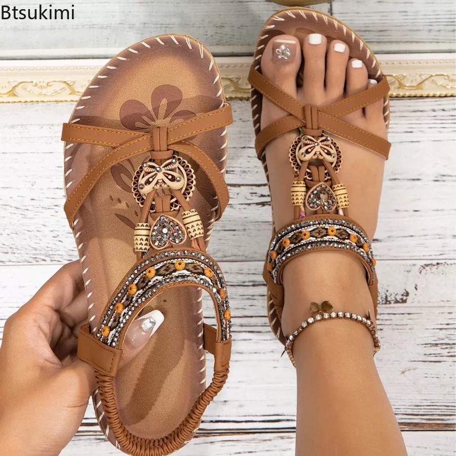 Women Bohemian Sandals Outdoor - огляд і ціна Ethnic Fashion In