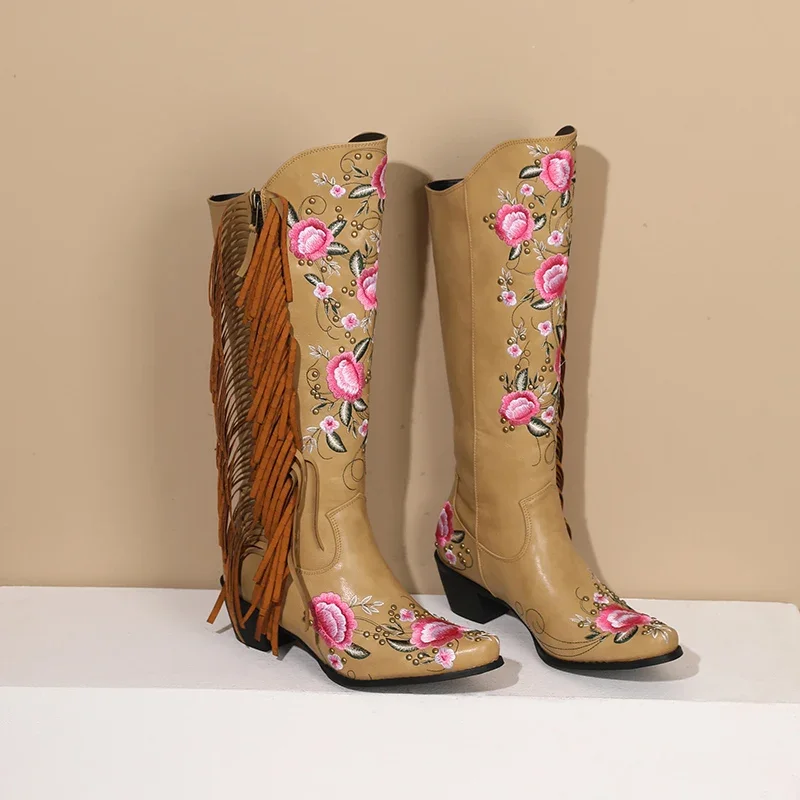 Fashion Embroidery Flower West - огляд і ціна Ethnic Fashion In