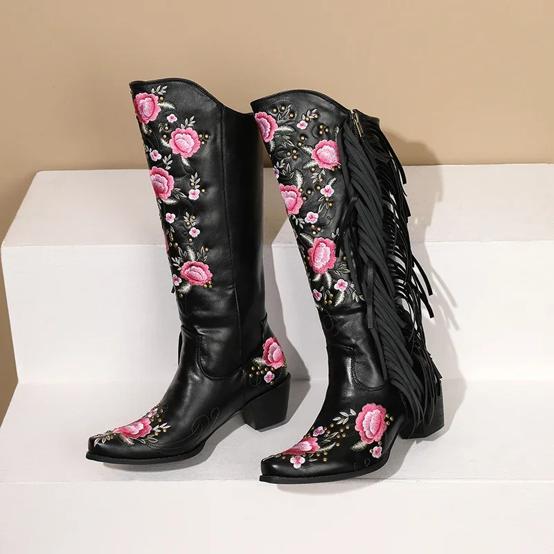 Fashion Embroidery Flower West - огляд і ціна Ethnic Fashion In