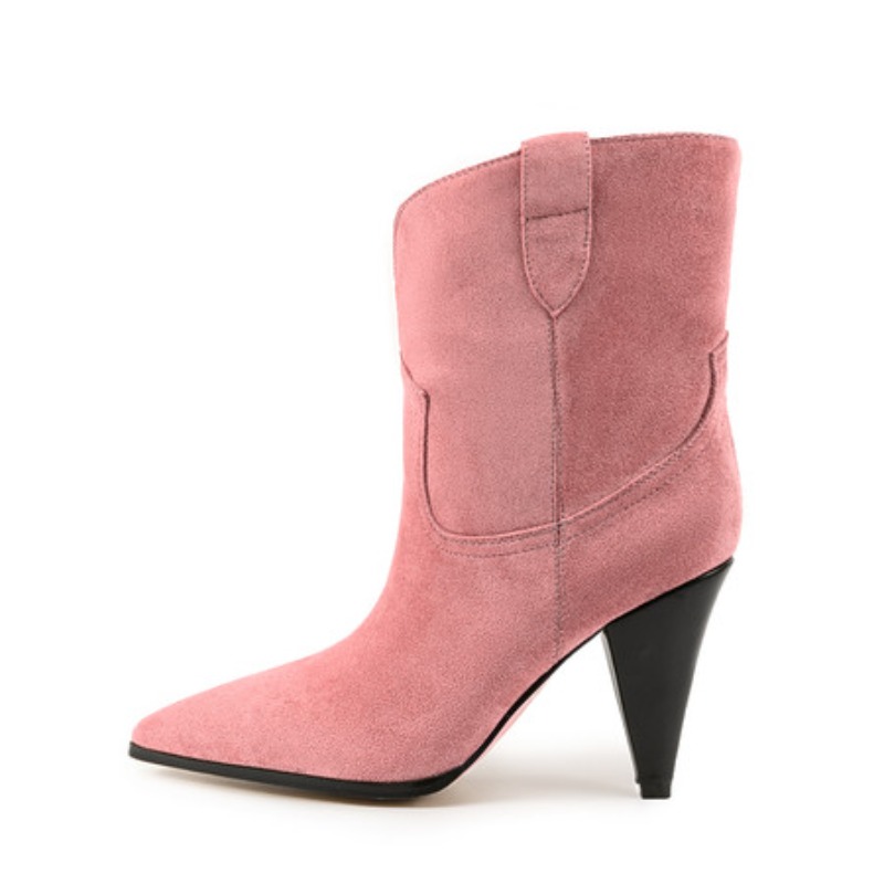 Bicolor Spike Heels Pull On Fa - огляд і ціна Ethnic Fashion In