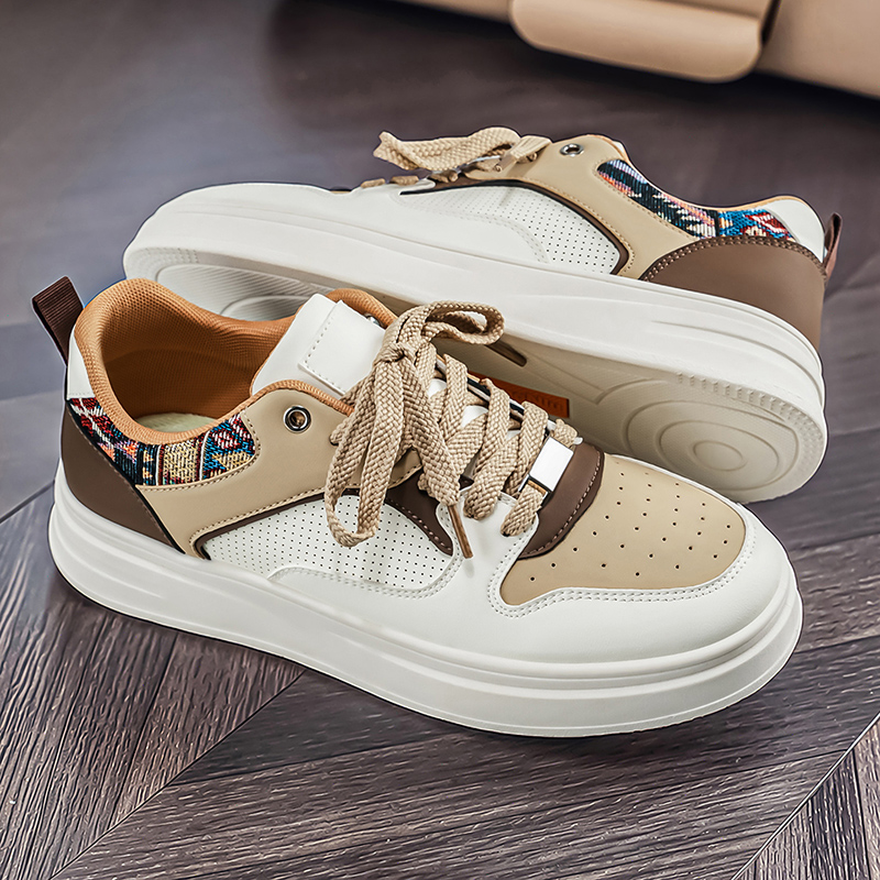 Men's White Platform Skate Sho - огляд і ціна Ethnic Wear Men'S Fashion