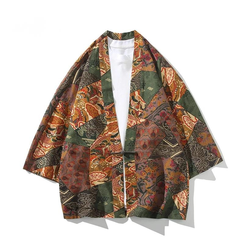 Ethnic Style Print Yukata Men  - огляд і ціна Ethnic Fashion In
