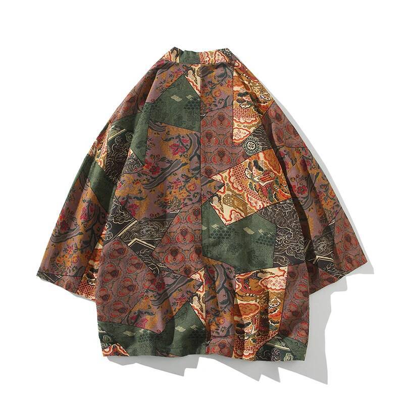 Ethnic Style Print Yukata Men  - огляд і ціна Ethnic Fashion In