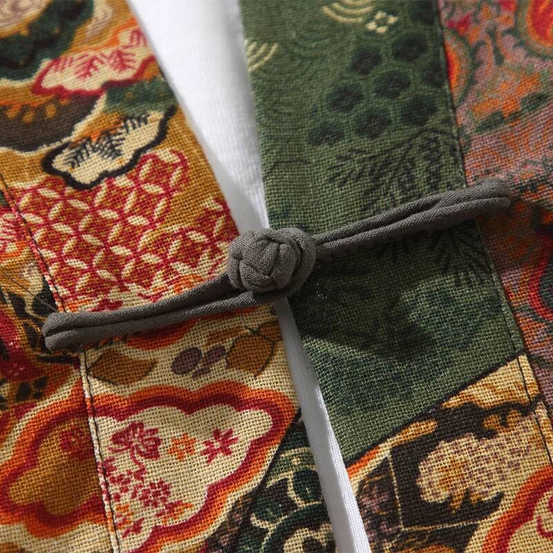 Ethnic Style Print Yukata Men  - огляд і ціна Ethnic Fashion In