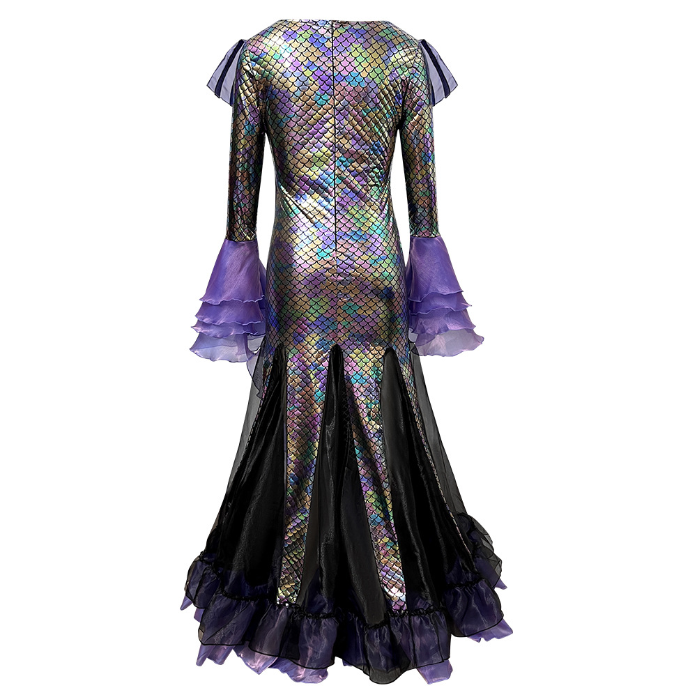Dark Mermaid Long Dress Costum - огляд і ціна Ethnic Gown