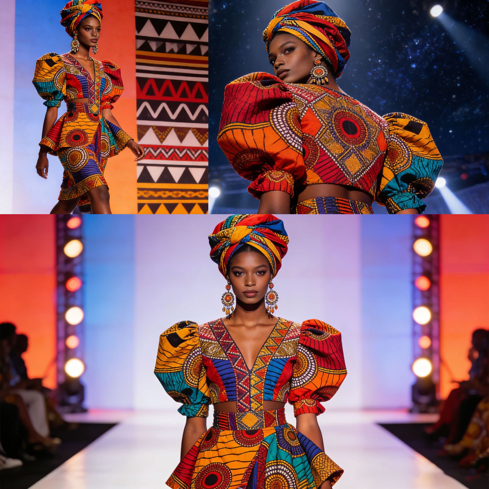 6Yards African Wax Print Doubl - огляд і ціна African Ankara Print